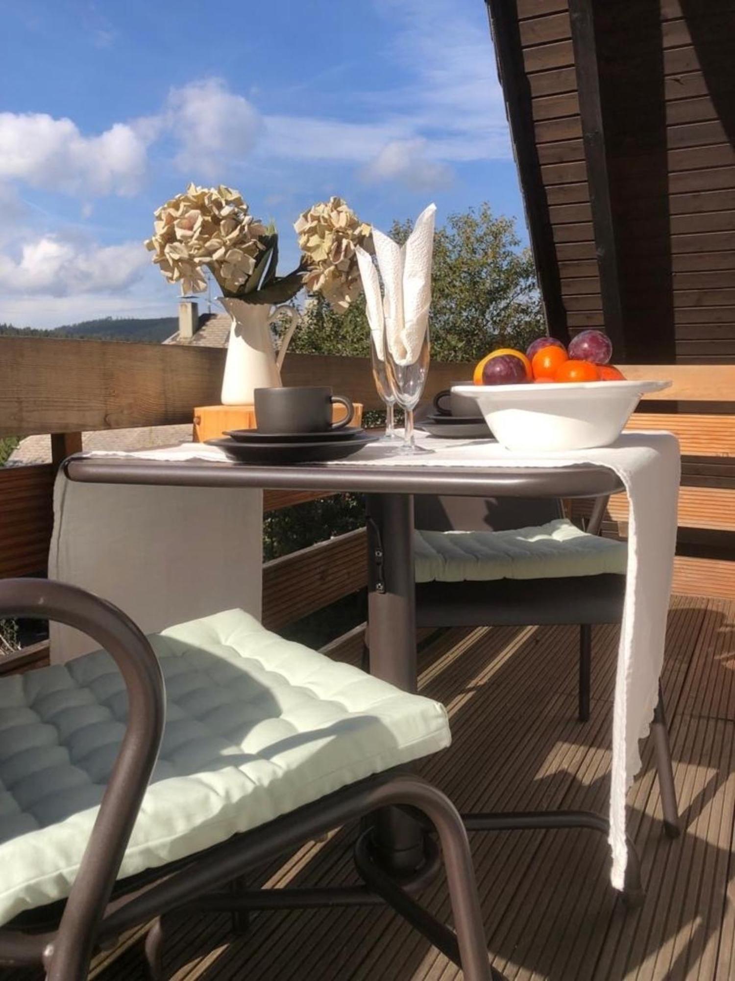 Ferienwohnung Seeblick Nr 4 2-Zimmer, Baerental, Feldberg Rotwasser Eksteriør billede